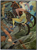 Harry Clarke 1 009 Vintage Illustration A4 Photo Print