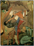 Harry Clarke 1 011 Vintage Illustration A4 Photo Print