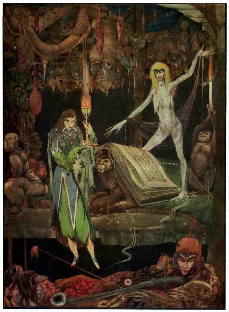 Harry Clarke 1 012 Vintage Illustration A4 Photo Print