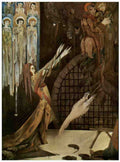 Harry Clarke 1 013 Vintage Illustration A4 Photo Print