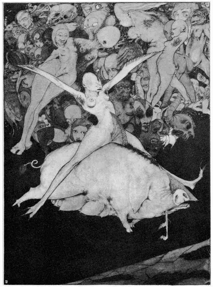 Harry Clarke 1 015 Vintage Illustration A4 Photo Print