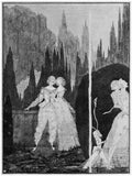 Harry Clarke 1 018 Vintage Illustration A4 Photo Print