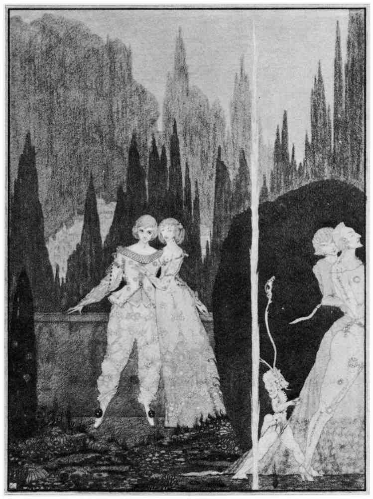 Harry Clarke 1 018 Vintage Illustration A4 Photo Print