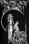 Harry Clarke 1 025 Vintage Illustration A4 Photo Print