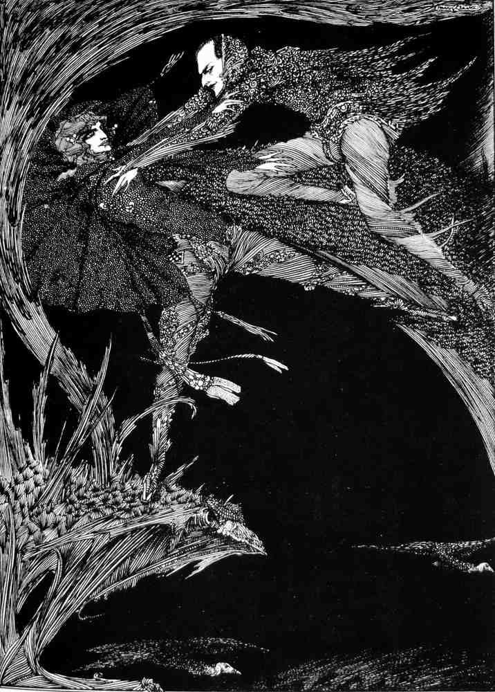 Harry Clarke 1 026 Vintage Illustration A4 Photo Print