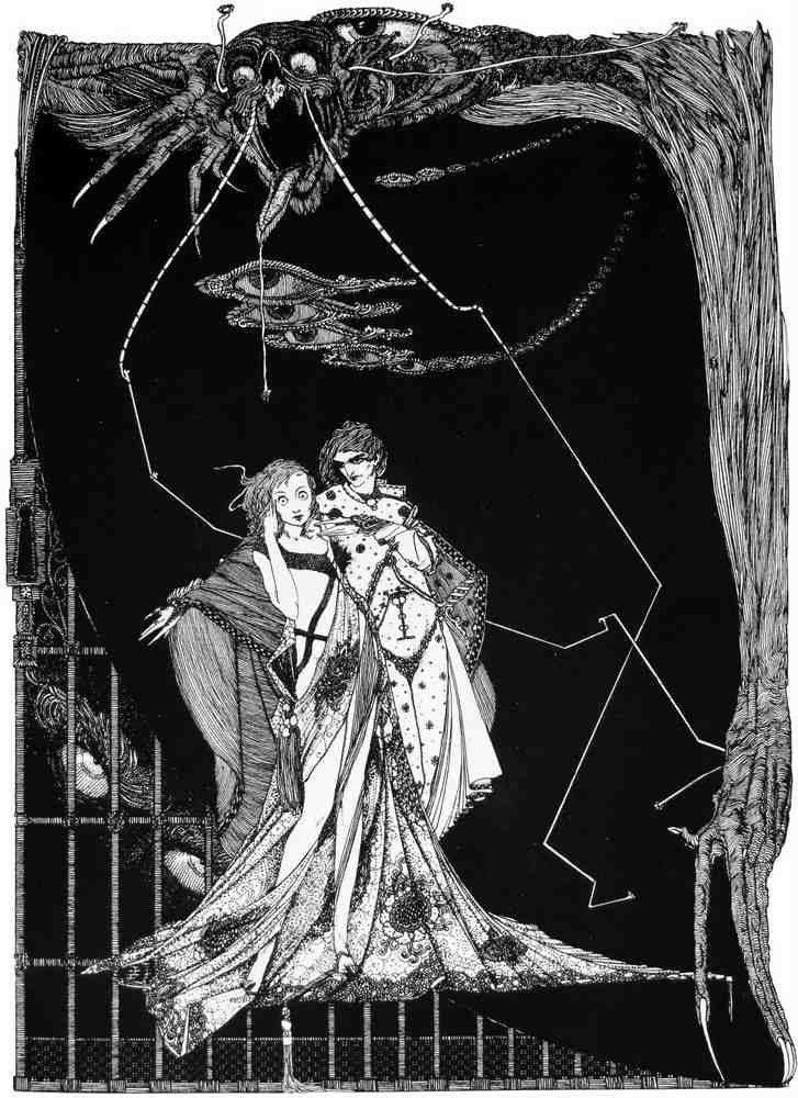 Harry Clarke 1 028 Vintage Illustration A4 Photo Print