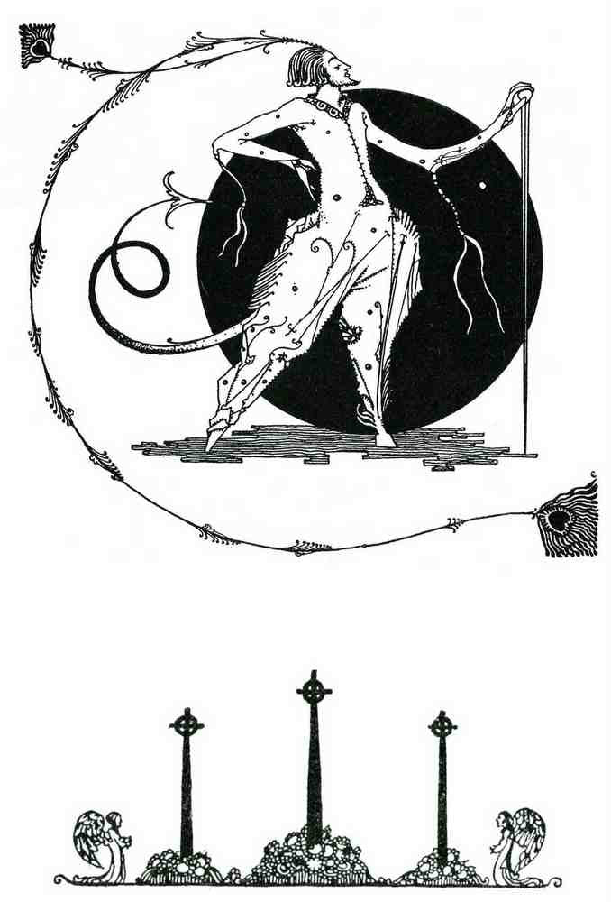 Harry Clarke 1 031 Vintage Illustration A4 Photo Print