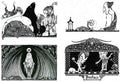Harry Clarke 1 035 Vintage Illustration A4 Photo Print