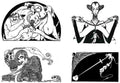Harry Clarke 1 042 Vintage Illustration A4 Photo Print