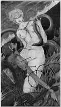 Harry Clarke 1 050 Vintage Illustration A4 Photo Print