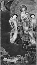 Harry Clarke 1 051 Vintage Illustration A4 Photo Print