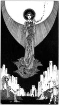 Harry Clarke 1 056 Vintage Illustration A4 Photo Print