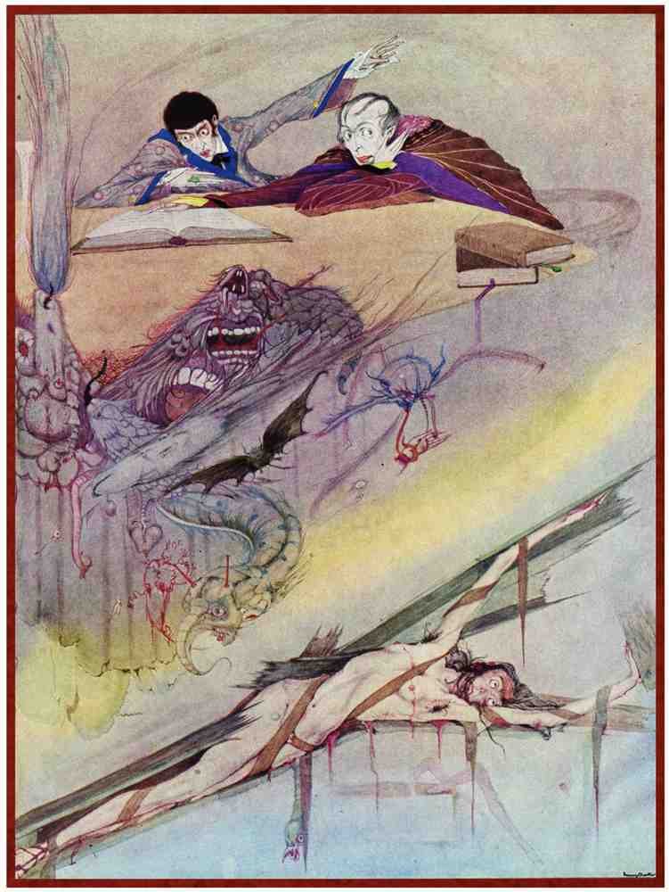 Harry Clarke 1 063 Vintage Illustration A4 Photo Print