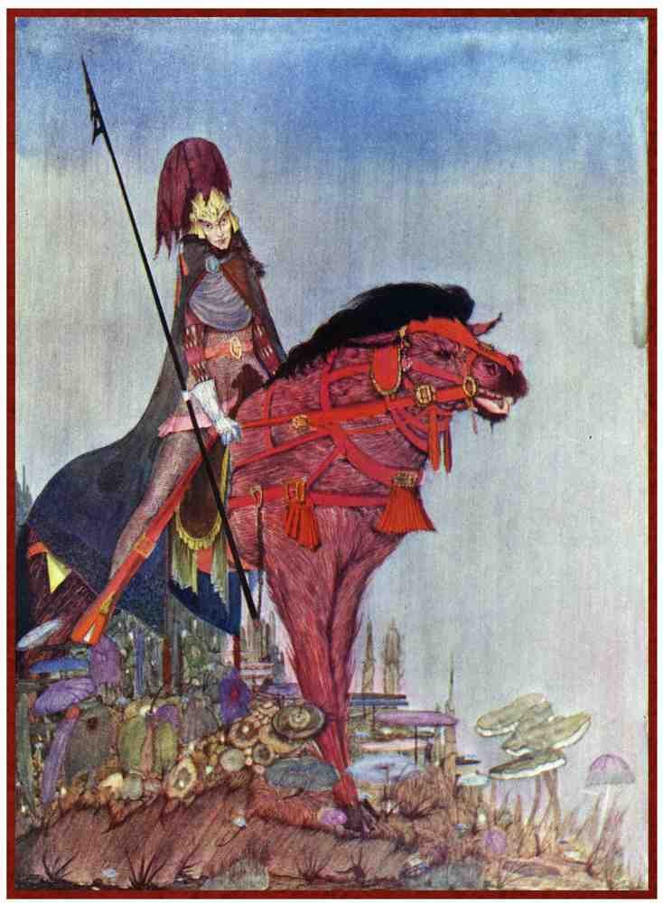 Harry Clarke 1 067 Vintage Illustration A4 Photo Print