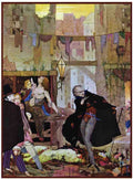 Harry Clarke 1 068 Vintage Illustration A4 Photo Print