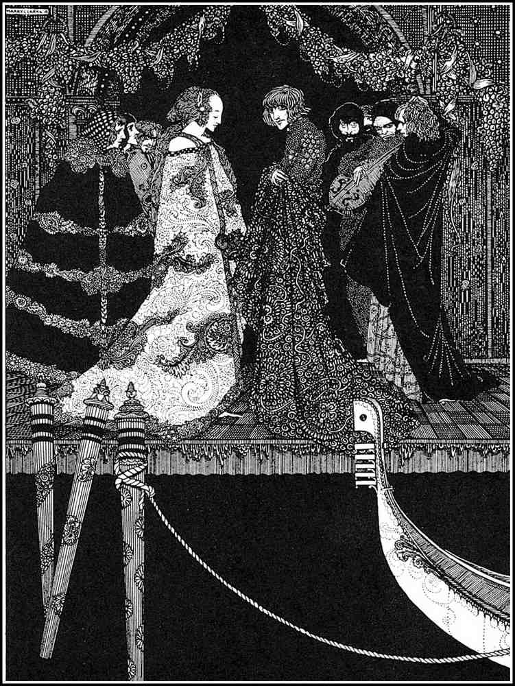 Harry Clarke 1 075 Vintage Illustration A4 Photo Print
