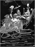 Harry Clarke 1 077 Vintage Illustration A4 Photo Print