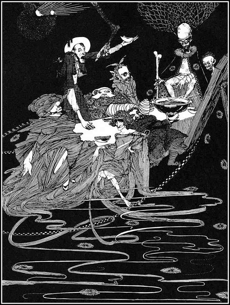 Harry Clarke 1 077 Vintage Illustration A4 Photo Print