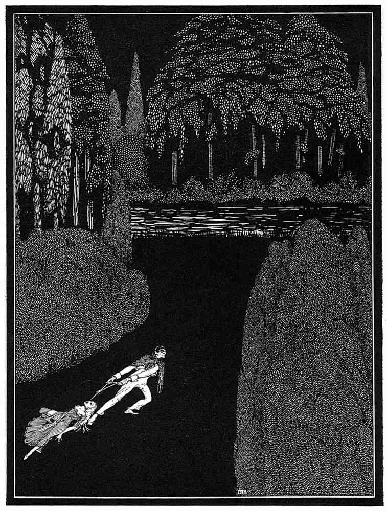 Harry Clarke 1 084 Vintage Illustration A4 Photo Print