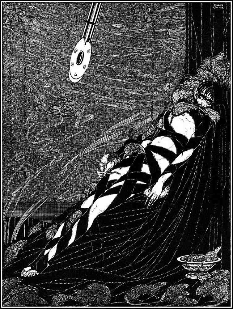 Harry Clarke 1 087 Vintage Illustration A4 Photo Print