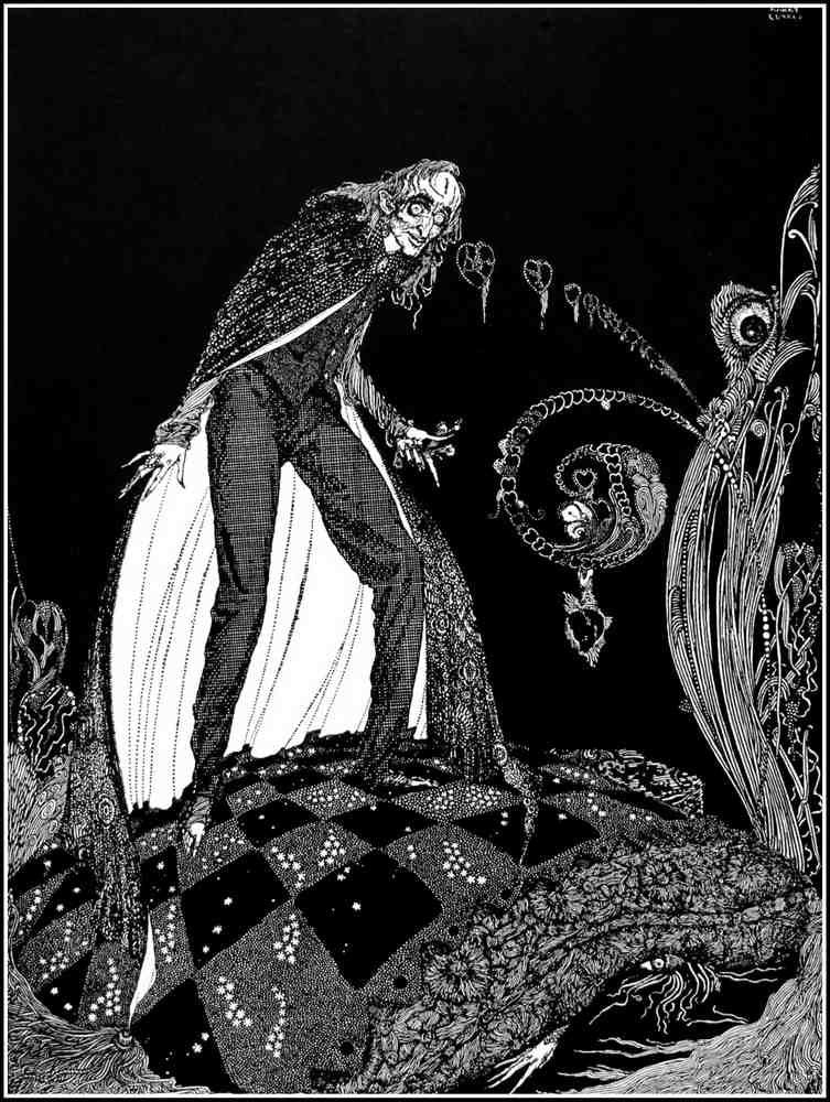 Harry Clarke 1 088 Vintage Illustration A4 Photo Print