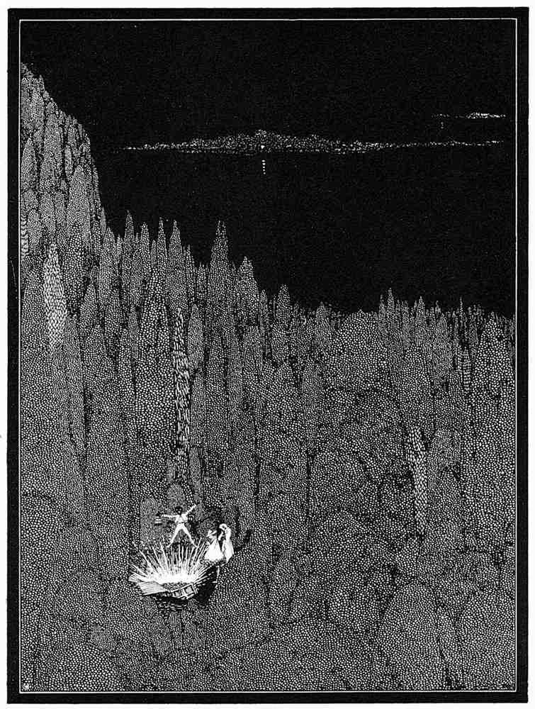 Harry Clarke 1 089 Vintage Illustration A4 Photo Print