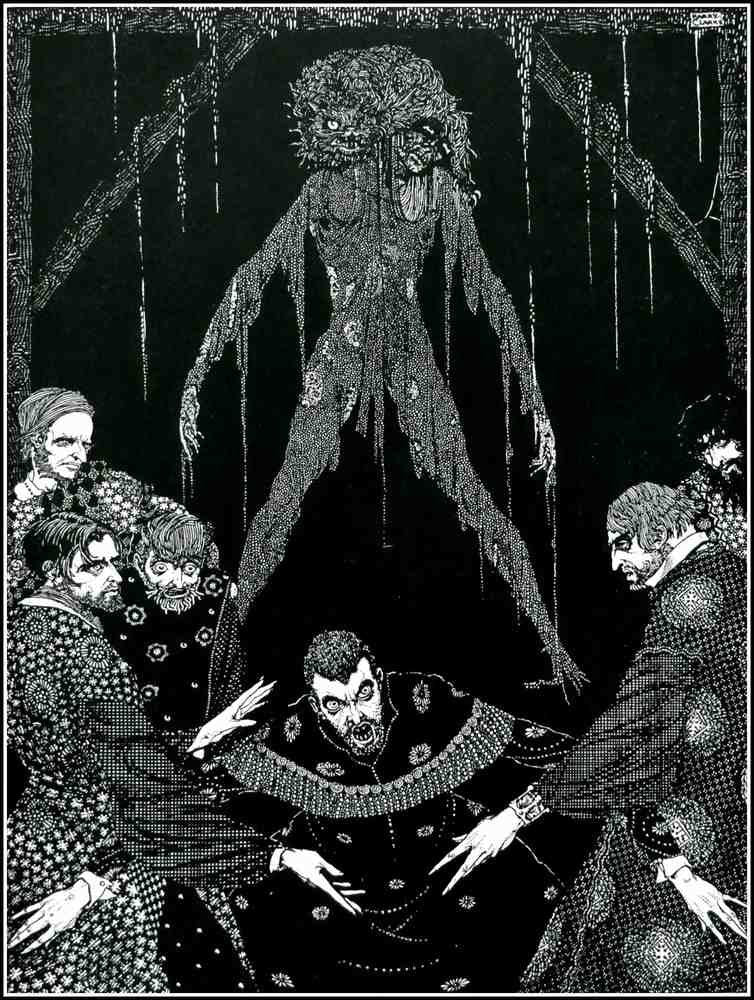 Harry Clarke 1 090 Vintage Illustration A4 Photo Print