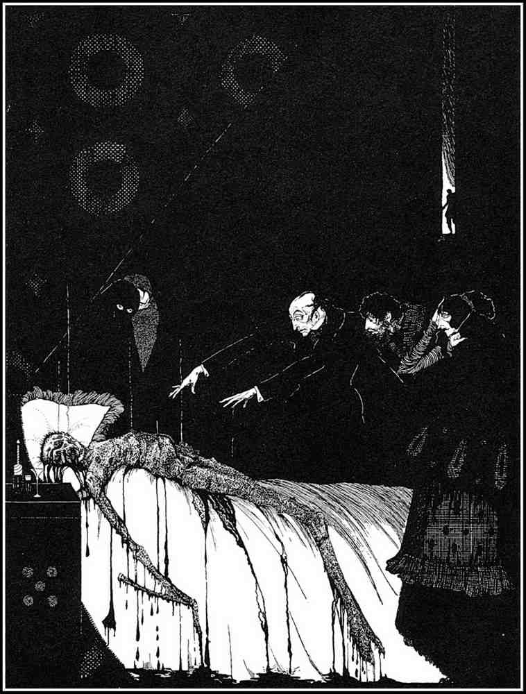 Harry Clarke 1 092 Vintage Illustration A4 Photo Print
