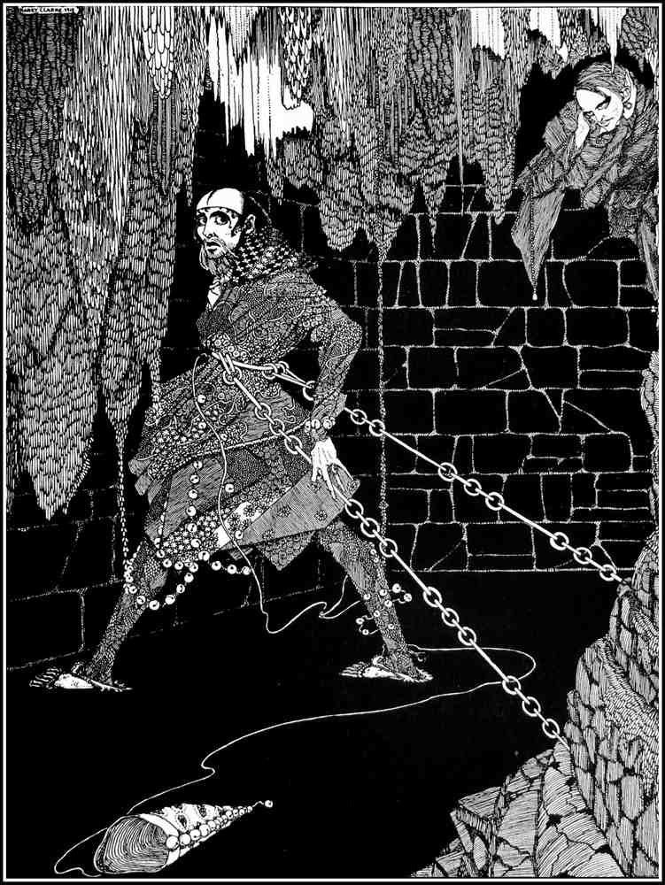 Harry Clarke 1 093 Vintage Illustration A4 Photo Print