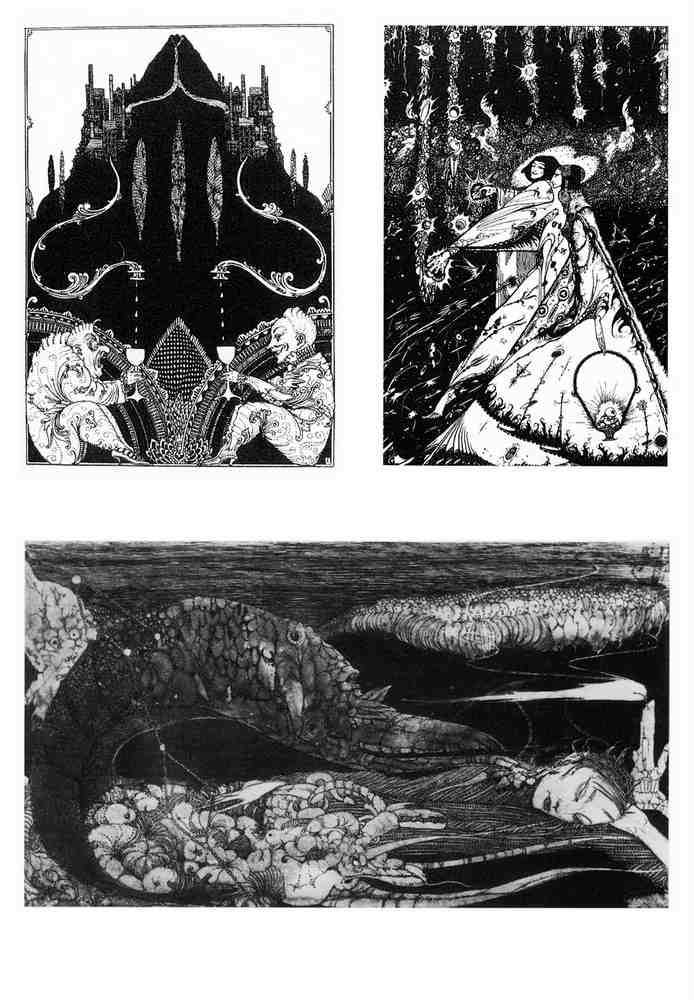 Harry Clarke 1 103 Vintage Illustration A4 Photo Print