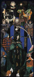 Harry Clarke 1 106 Vintage Illustration A4 Photo Print