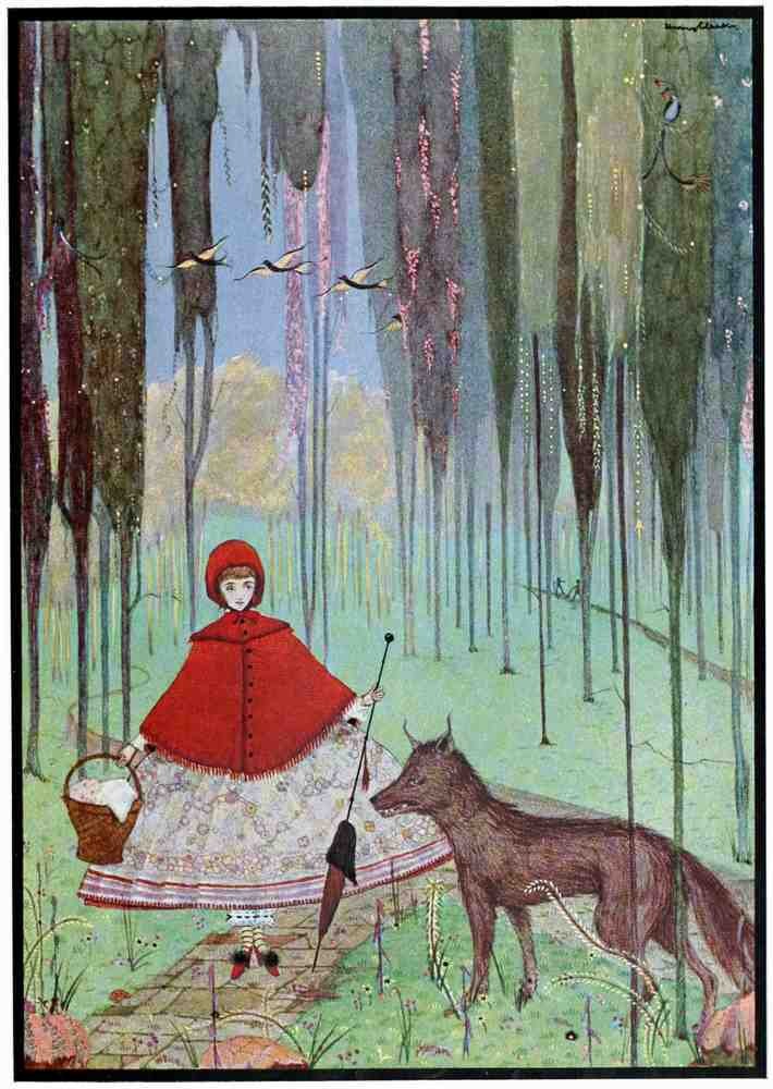 Harry Clarke 2 005 Vintage Illustration A4 Photo Print