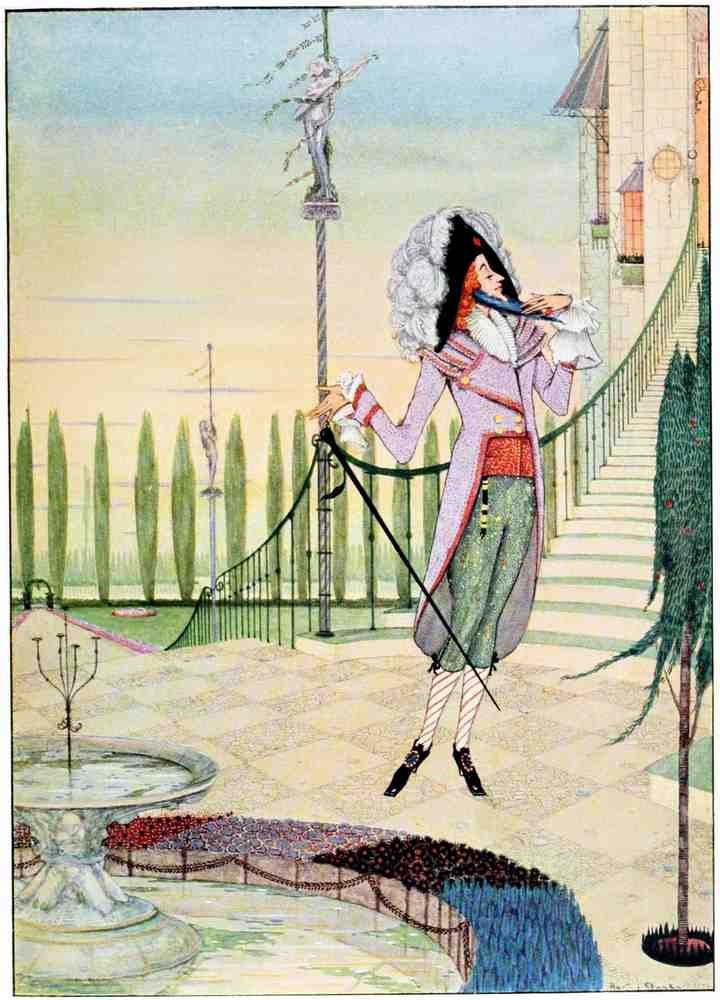 Harry Clarke 2 007 Vintage Illustration A4 Photo Print