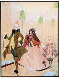 Harry Clarke 2 010 Vintage Illustration A4 Photo Print