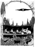 Harry Clarke 2 021 Vintage Illustration A4 Photo Print