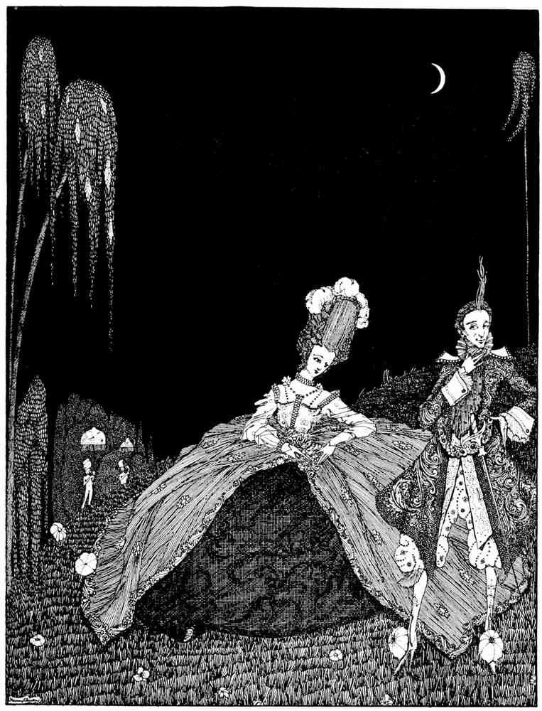 Harry Clarke 2 023 Vintage Illustration A4 Photo Print
