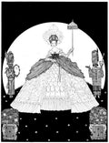 Harry Clarke 2 027 Vintage Illustration A4 Photo Print