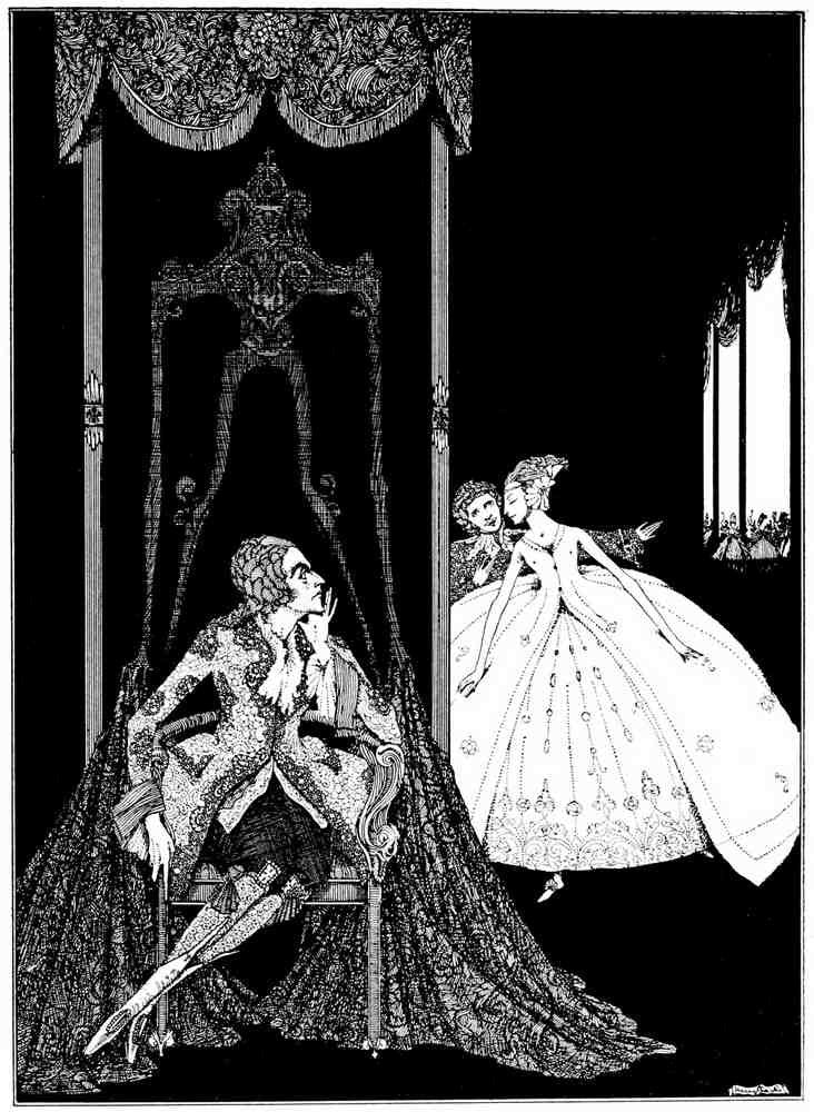 Harry Clarke 2 028 Vintage Illustration A4 Photo Print