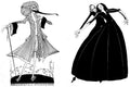 Harry Clarke 2 031 Vintage Illustration A4 Photo Print