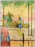 Harry Clarke 2 039 Vintage Illustration A4 Photo Print