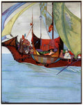 Harry Clarke 2 042 Vintage Illustration A4 Photo Print