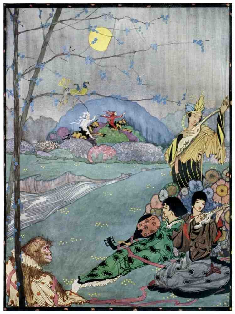 Harry Clarke 2 043 Vintage Illustration A4 Photo Print