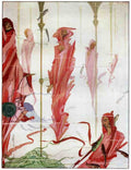 Harry Clarke 2 046 Vintage Illustration A4 Photo Print