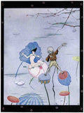 Harry Clarke 2 047 Vintage Illustration A4 Photo Print