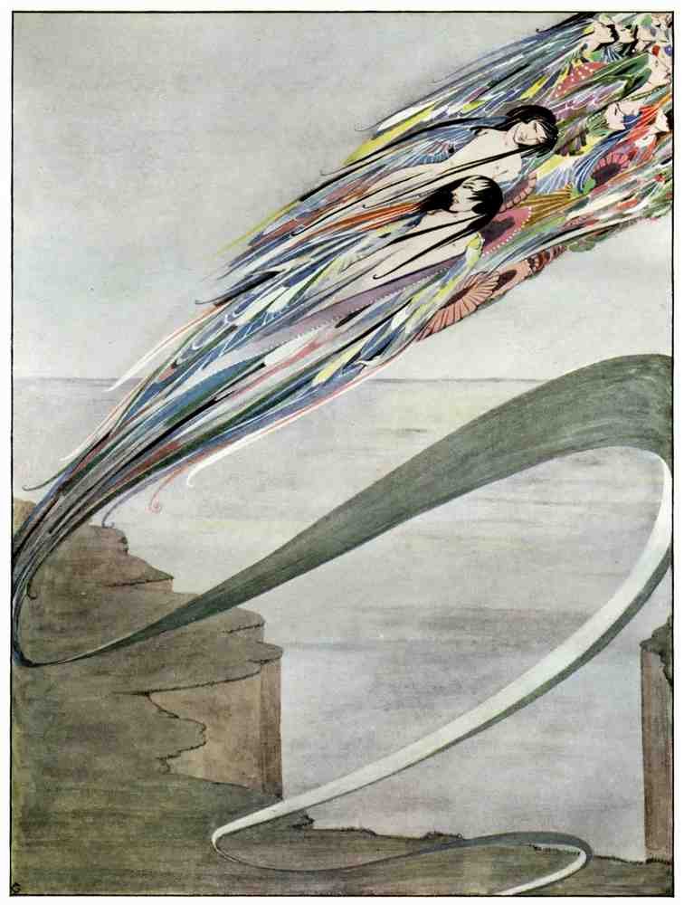 Harry Clarke 2 049 Vintage Illustration A4 Photo Print