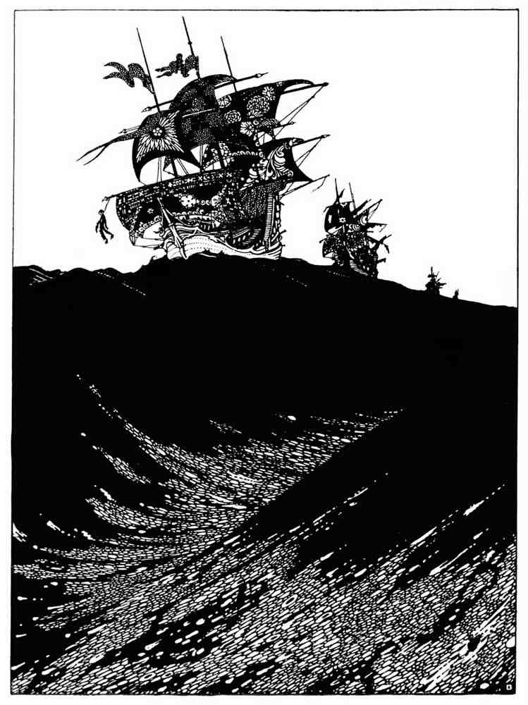 Harry Clarke 2 053 Vintage Illustration A4 Photo Print
