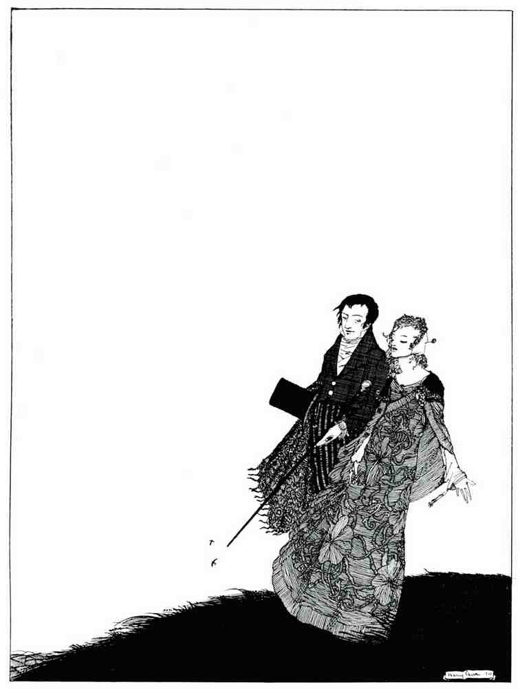 Harry Clarke 2 055 Vintage Illustration A4 Photo Print