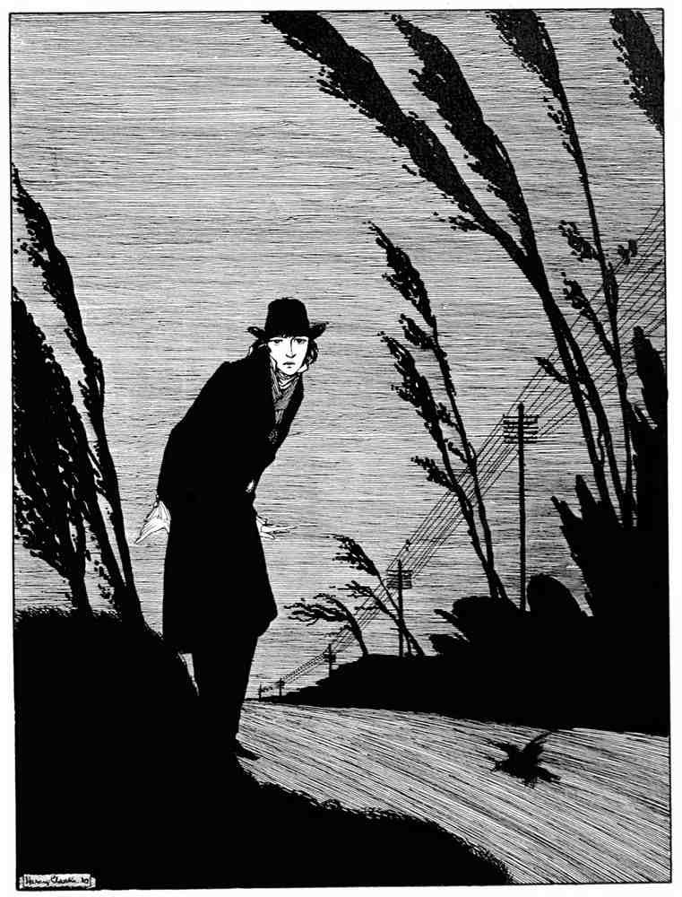Harry Clarke 2 061 Vintage Illustration A4 Photo Print