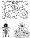Harry Clarke 2 062 Vintage Illustration A4 Photo Print
