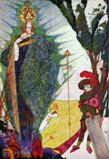 Harry Clarke 2 069 Vintage Illustration A4 Photo Print